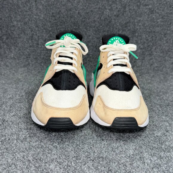 Nike Air Huarache Premium Moving Company Shoes Mens Size 12 Tan Leather Athletic main image 8
